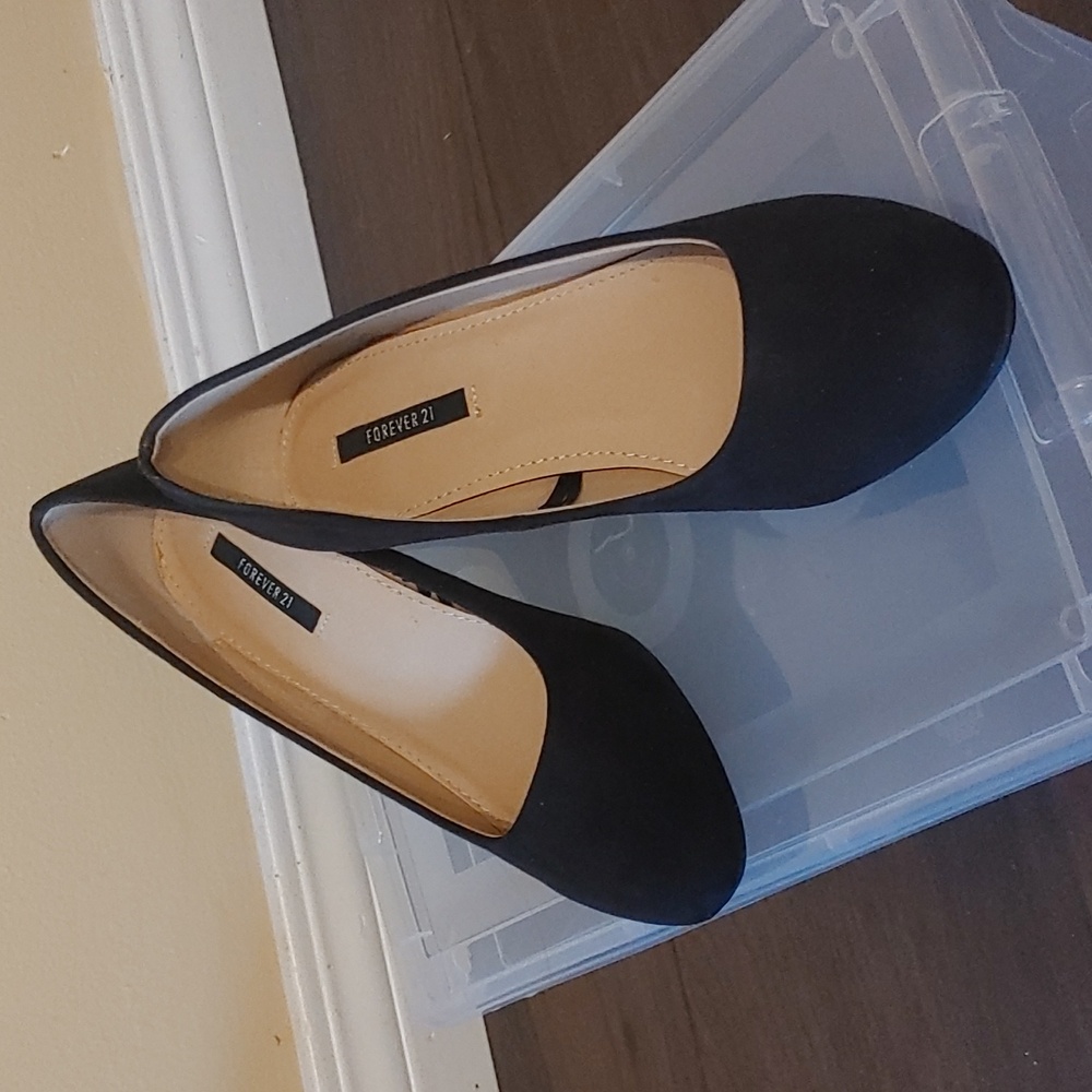 Black Suede Heels